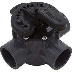 Diverter Valve, Pentair, 2" Spigot x 1-1/2" Slip, 3 Way 26-110-1002