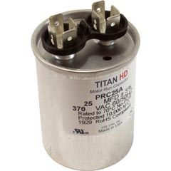 Run Capacitor, 25 MFD, 370v, 1-3/4" x 2-3/8" 35-125-1125