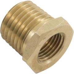 Reducer Bushing, 1/4"mpt x 1/8"fpt, Brass 47-367-1000