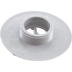 Wall Fitting, 4" dia, 1-7/8"hs, 1-1/2"mpt, Lt Gray 55-300-1007