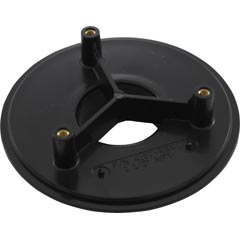 Wall Fitting, 4" dia, 1-7/8"hs, 1-1/2"mpt, Black 55-300-1010