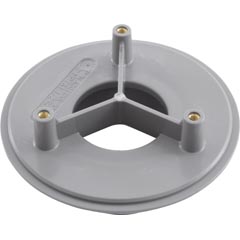 Wall Fitting, 4" dia, 2-3/8"hs, 2"mpt-1-1/2"s, Lt Gray 55-300-1013