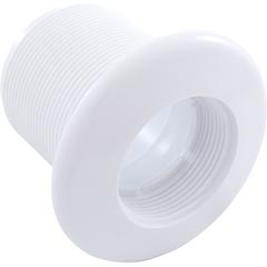 Wall Fitting,BWG/HAI Hydro Jet,2-9/16"l,2-3/8"hs,Long,White 55-470-1720