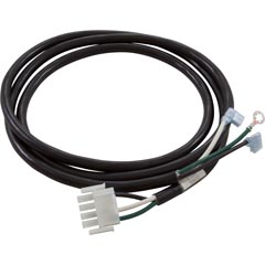 Cord, BWG, 14/3 x 60", White, Amp-4, Male, (G,B,W) 60-138-1100