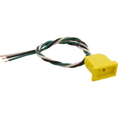 Receptacle, H-Q, Ozone, Molded, Yellow, 18/3 60-355-1400